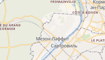 Мезон-Лафит - детальная карта