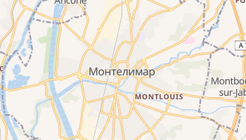 Монтелимаре - детальная карта