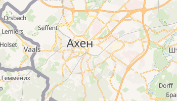 Ахен - детальная карта