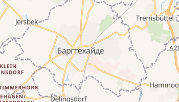 Баргтехайде - детальная карта