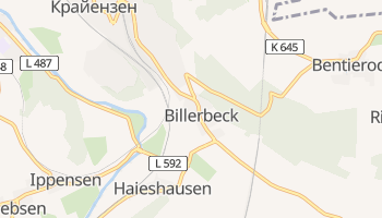 Биллербек - детальная карта