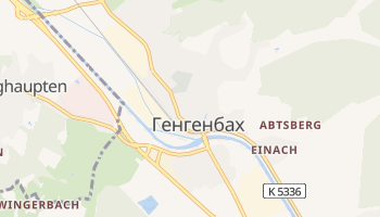 Генгенбах - детальная карта