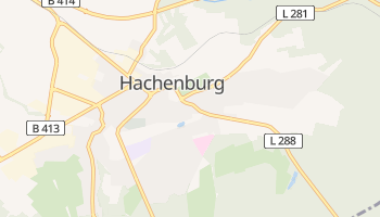 Хахенбург - детальная карта