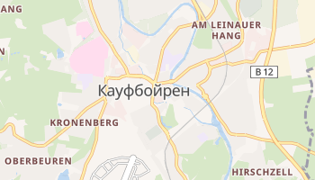 Кауфбойрен - детальная карта