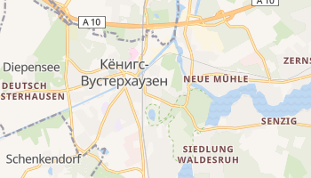 Кёнигс-Вустерхаузен - детальная карта