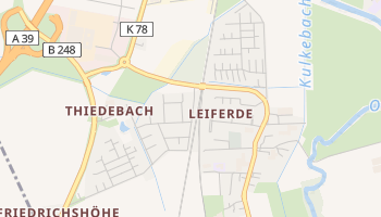 Лайферде - детальная карта