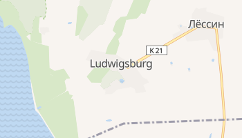 Людвигсбург - детальная карта