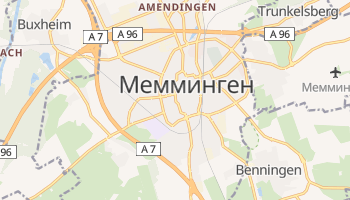 Мемминген - детальная карта