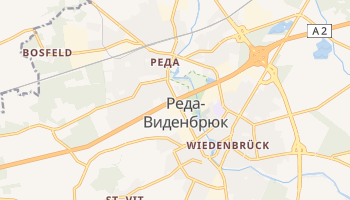 Реда-Виденбрюк - детальная карта