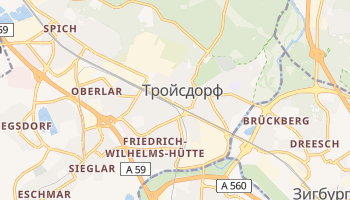 Тройсдорф - детальная карта