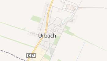 Урбах - детальная карта