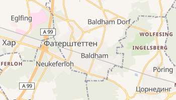 Фатерштеттен - детальная карта