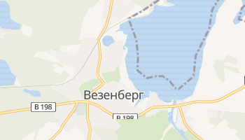 Везенберг - детальная карта