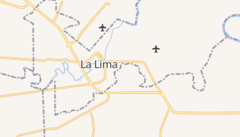 Ла-Лима - детальная карта