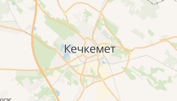 Кечкемет - детальная карта