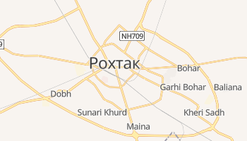 Рохтак - детальная карта