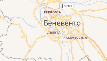 Беневенто - детальная карта