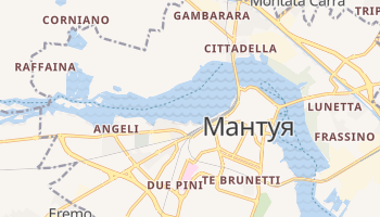 Мантуя - детальная карта