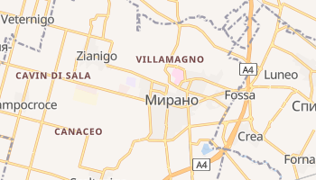 Мирано - детальная карта