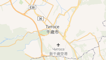 Титосе - детальная карта
