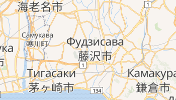 Фудзисава - детальная карта