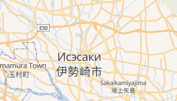 Исэсаки - детальная карта