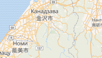 Канадзава - детальная карта