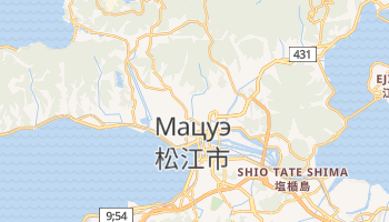 Мацуэ - детальная карта