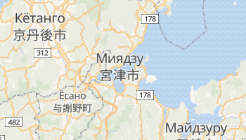 Миядзу - детальная карта