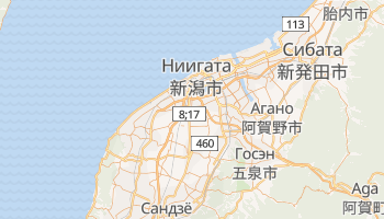 Ниигата - детальная карта