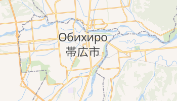 Обихиро - детальная карта