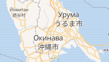 Окинава - детальная карта