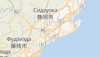 Сидзуока - детальная карта