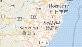 Судзука - детальная карта