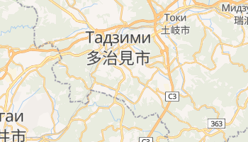 Тадзими - детальная карта