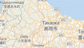 Такаока - детальная карта