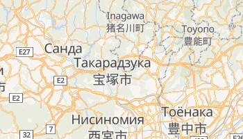 Такарадзука - детальная карта