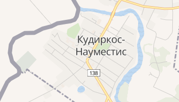 Кудиркос-Науместис - детальная карта