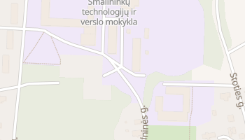 Смалининкай - детальная карта