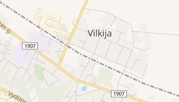 Вилькия - детальная карта