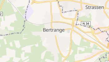 Бертранж - детальная карта