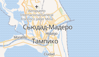 Тампико - детальная карта
