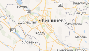 Кишинев - детальная карта