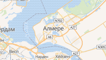 Алмере - детальная карта