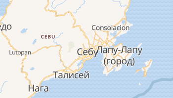 Себу - детальная карта