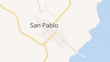 Сан - Пабло - детальная карта