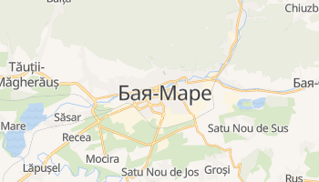 Бая-Маре - детальная карта