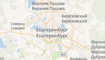 Екатеринбург - детальная карта