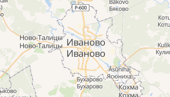 Иваново - детальная карта
