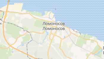 Ломоносов - детальная карта